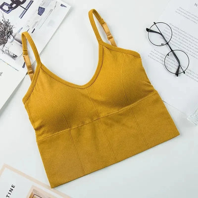 Beauty Back Bralette – Seamless Push-Up Sports Bra