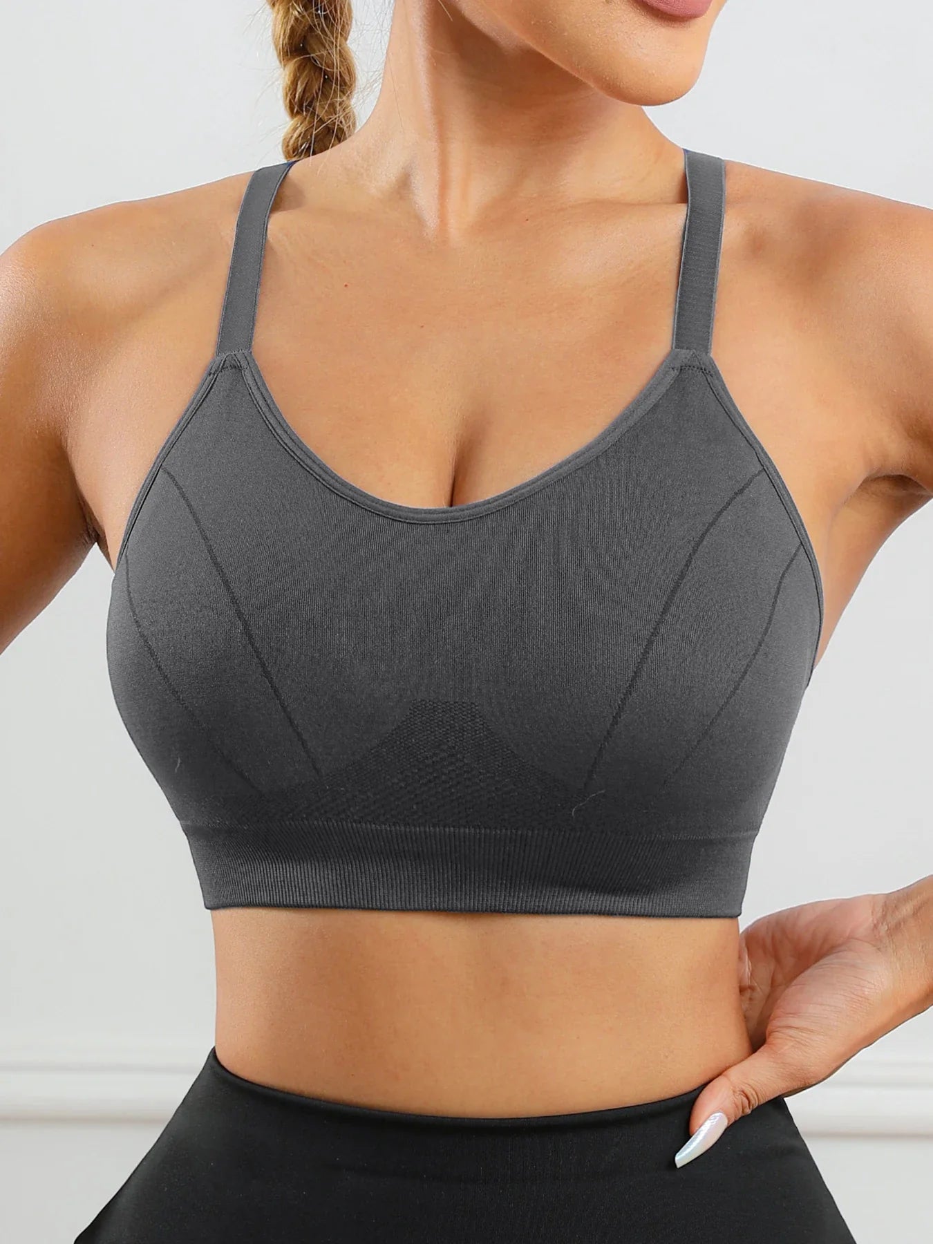 Push-Up Sports Bra – Women’s Gym & Yoga Top