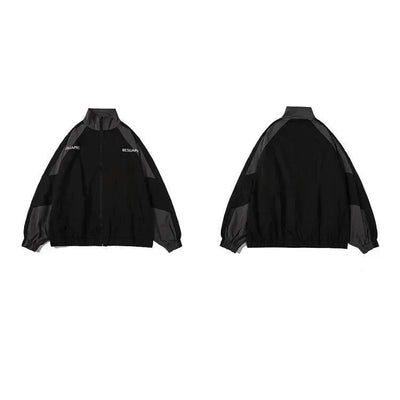 Vintage Patchwork Jacket – Women’s Streetwear