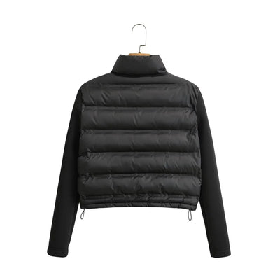 Splice short cotton jacket