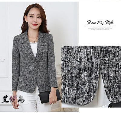 Slim Fit Blazer – Women’s Office Suit