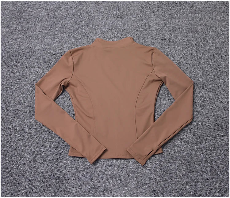 Women’s Sports Jacket – Workout Long Sleeve