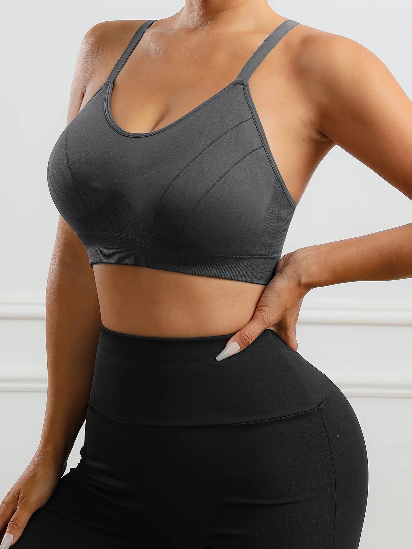 Push-Up Sports Bra – Women’s Gym & Yoga Top