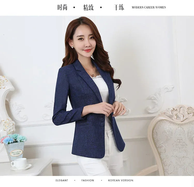 Slim Fit Blazer – Women’s Office Suit