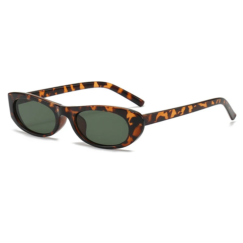 Retro Oval Sunglasses