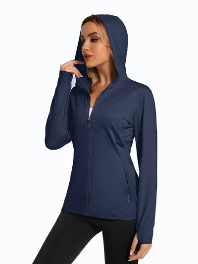 UPF 50+ Jacket – Women’s Sun Protection Hoodie
