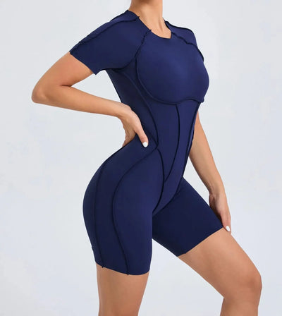 One-Piece Gym Jumpsuit – Sexy Athletic Yoga Suit