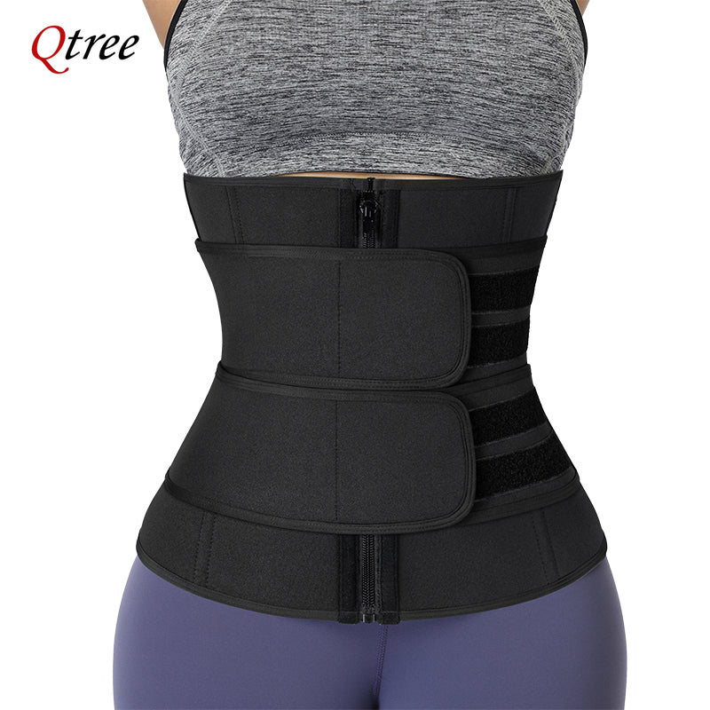 Plus Size Waist Trainer – Sweat Slimming Corset Belt