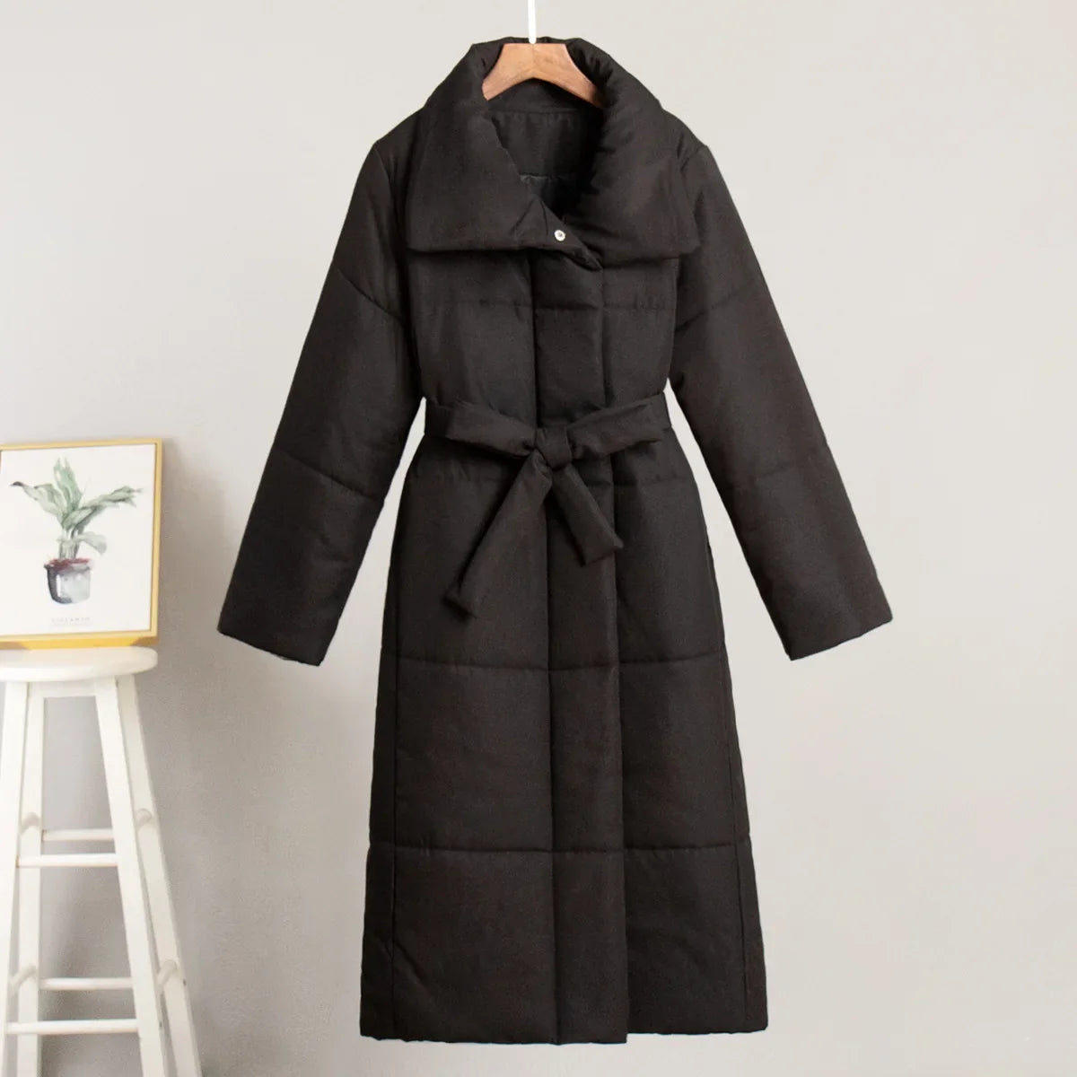 Long Down Outwear Jacket