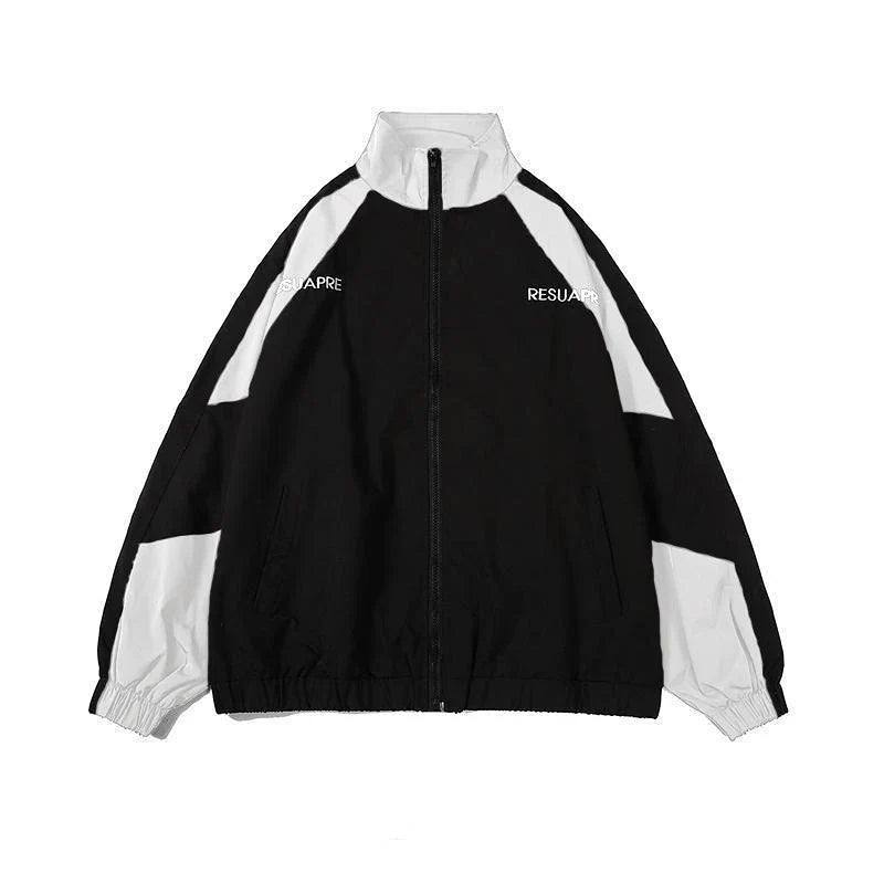 Vintage Patchwork Jacket – Women’s Streetwear