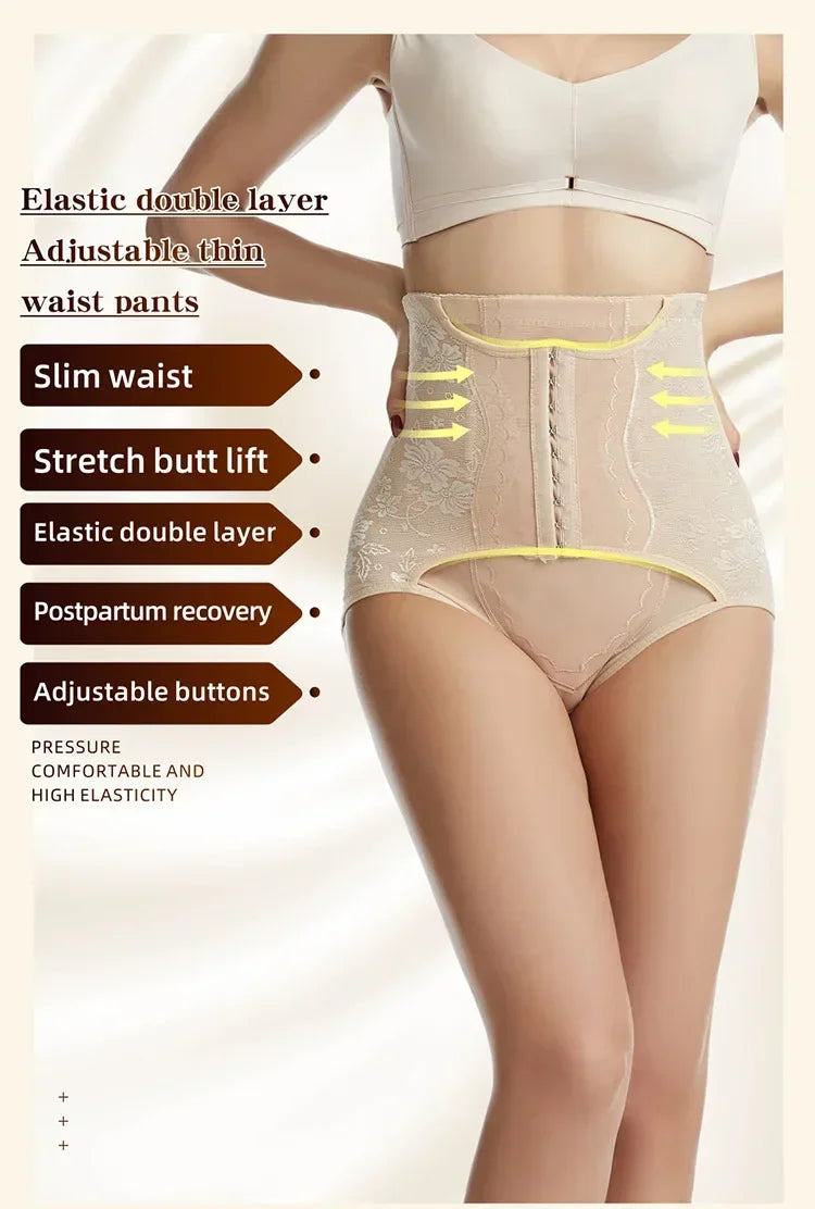 Butt-Lifting Shapewear Shorts – High-Waist Tummy Control