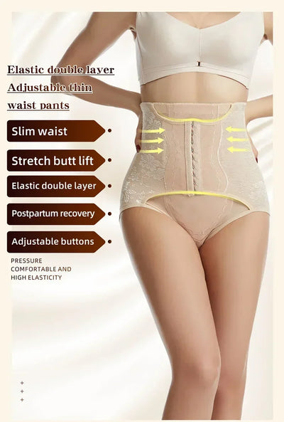 Butt-Lifting Shapewear Shorts – High-Waist Tummy Control