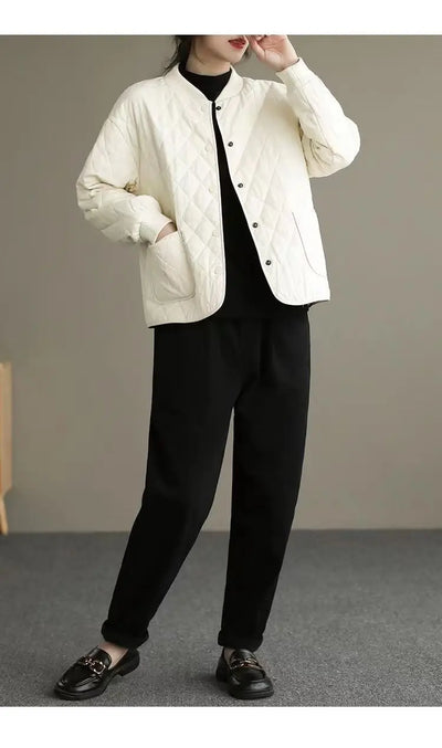 Quilted Cotton Jacket – Women’s Winter Coat