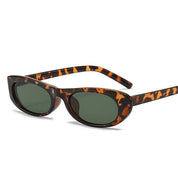 Retro Oval Sunglasses