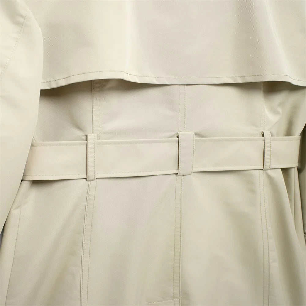 Double Breasted Trench – Women’s Belted Coat