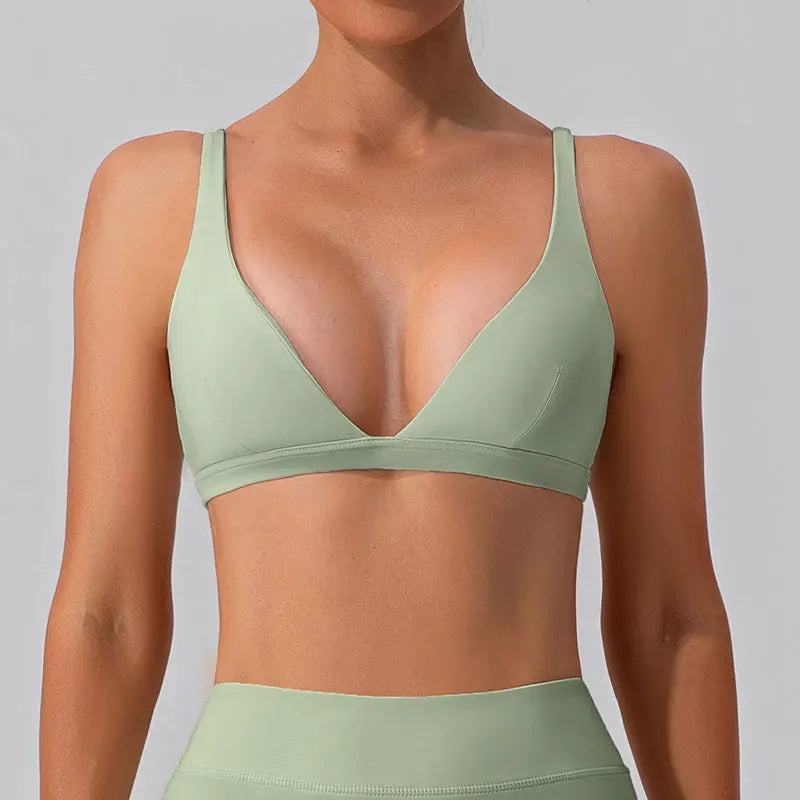 High Impact Sports Bra – Quick-Dry Gym Top