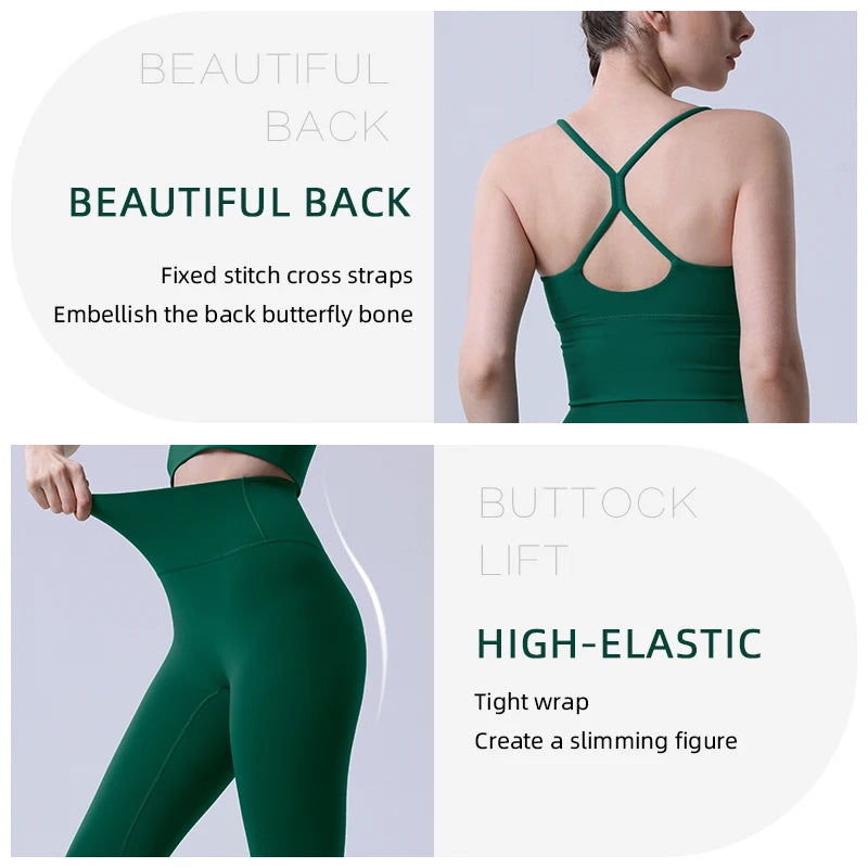 2-Piece Sports Bra & Leggings Set