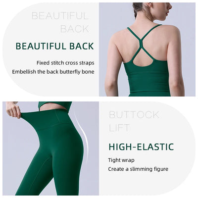 2-Piece Sports Bra & Leggings Set