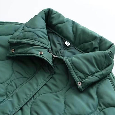 Plus Size Quilted Jacket – Women’s Winter Coat