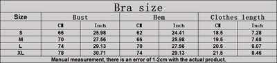 Shockproof Sports Bra – Push-Up Crop Top for Yoga & Workouts