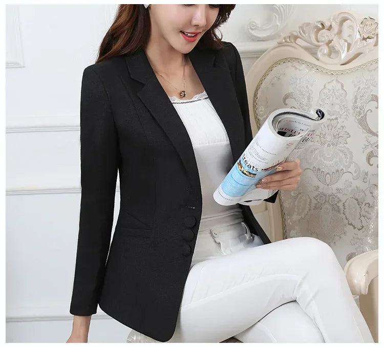 Slim Fit Blazer – Women’s Office Suit