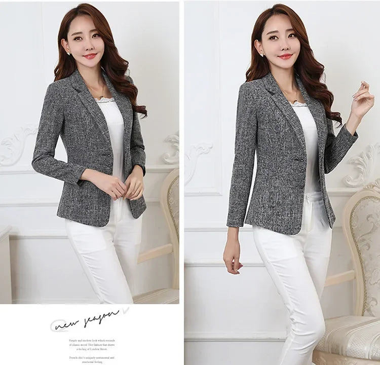 Slim Fit Blazer – Women’s Office Suit