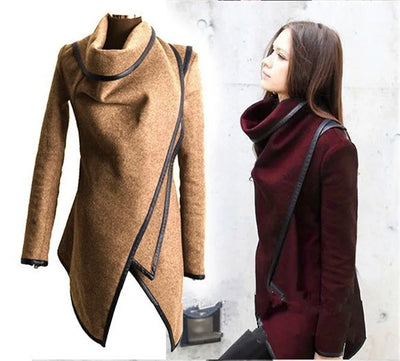 Long Wool Trench – Women’s Cashmere Coat