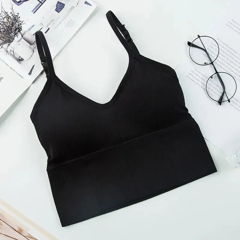 Beauty Back Bralette – Seamless Push-Up Sports Bra