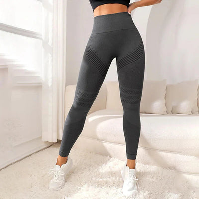 High Waist Seamless Leggings – Breathable Workout Wear
