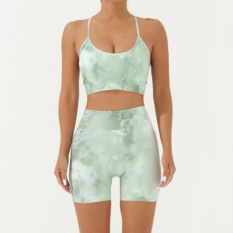 Women’s 2-Piece Gym Set – Sports Bra & Leggings