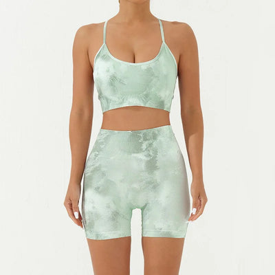 Women’s 2-Piece Gym Set – Sports Bra & Leggings