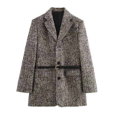 Loose Fit Blazer – Women’s Elegant Jacket
