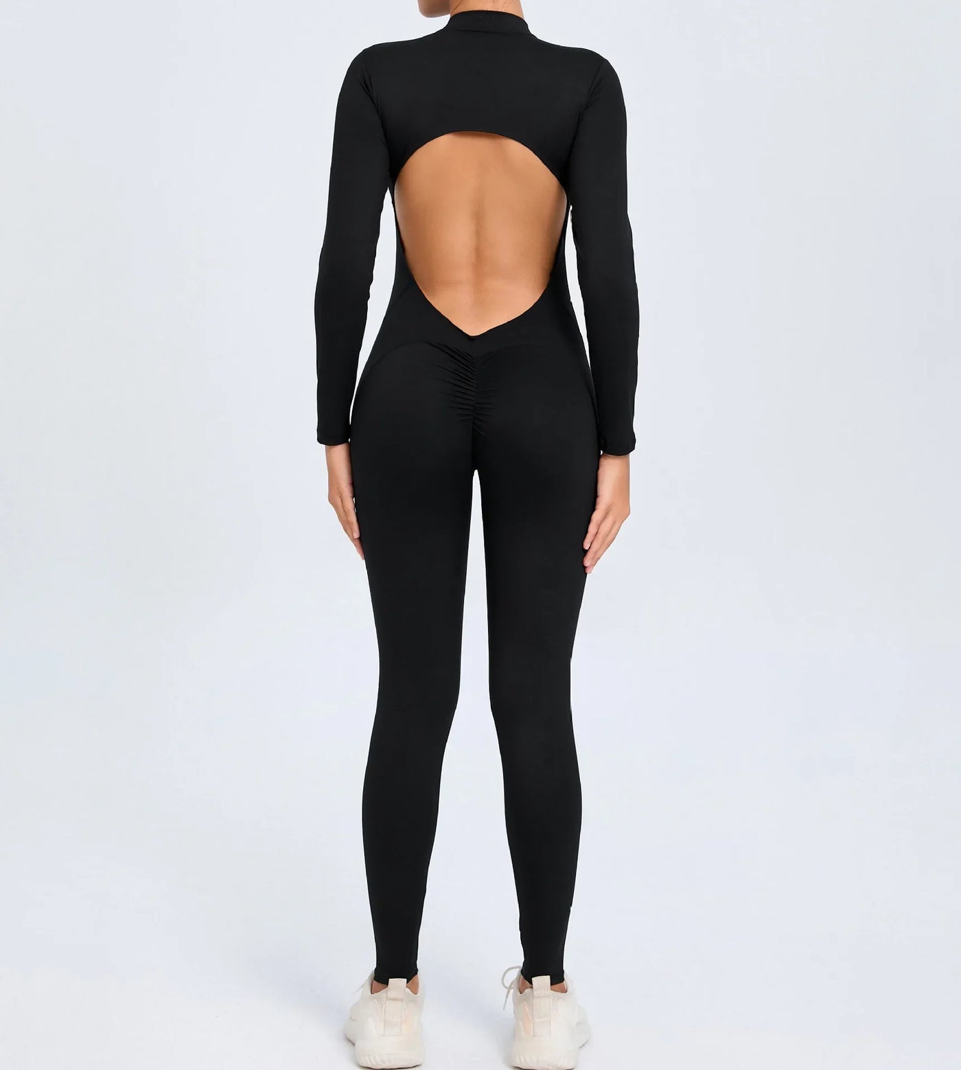 One-Piece Fitness Jumpsuit – Seamless Women’s Training Suit