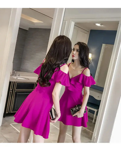 Luxury Satin Chiffon Prom Dress – Sexy Summer Party Style 2024