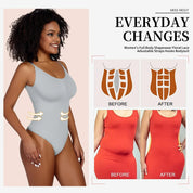 Seamless Shapwear Thong Bodysuit