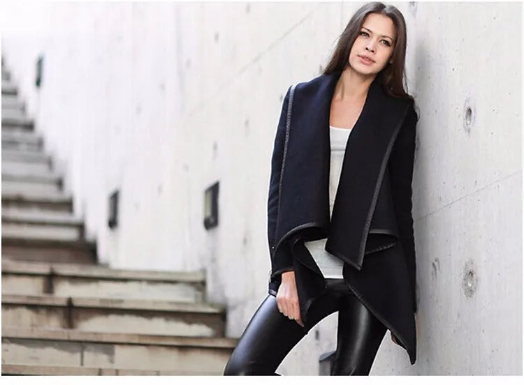 Long Wool Trench – Women’s Cashmere Coat