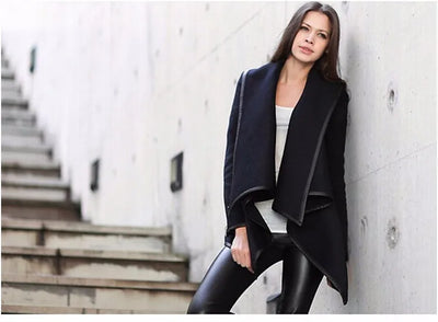 Long Wool Trench – Women’s Cashmere Coat