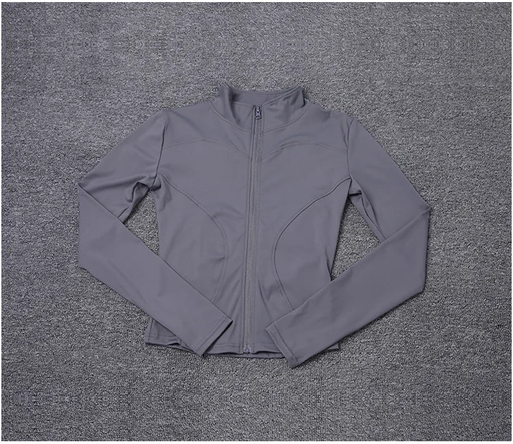 Women’s Sports Jacket – Workout Long Sleeve