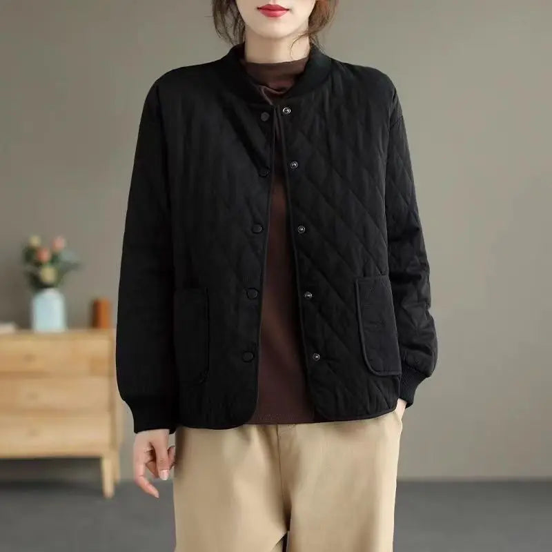 Quilted Cotton Jacket – Women’s Winter Coat