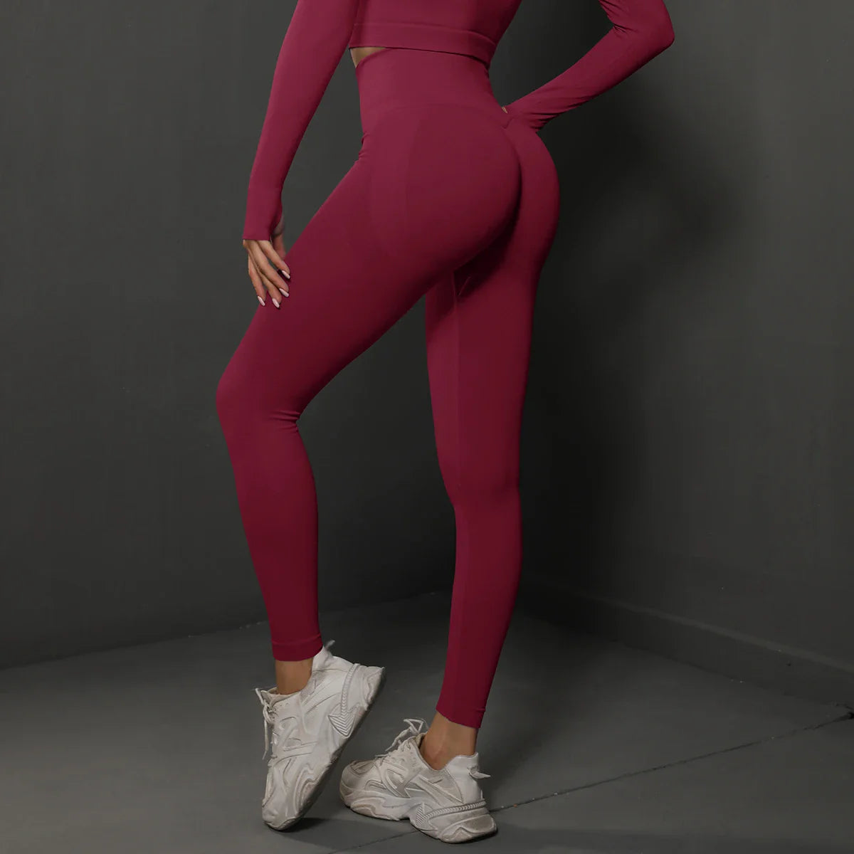 Booty Lifting Leggings – High Waist Seamless Yoga Pants