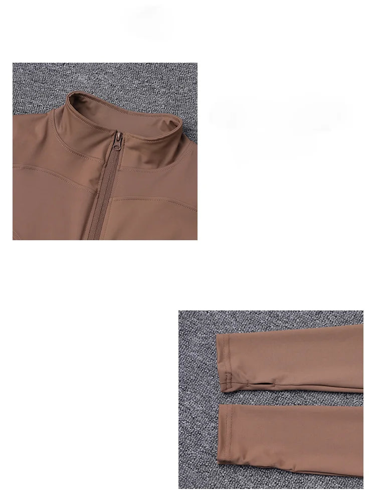 Women’s Sports Jacket – Workout Long Sleeve