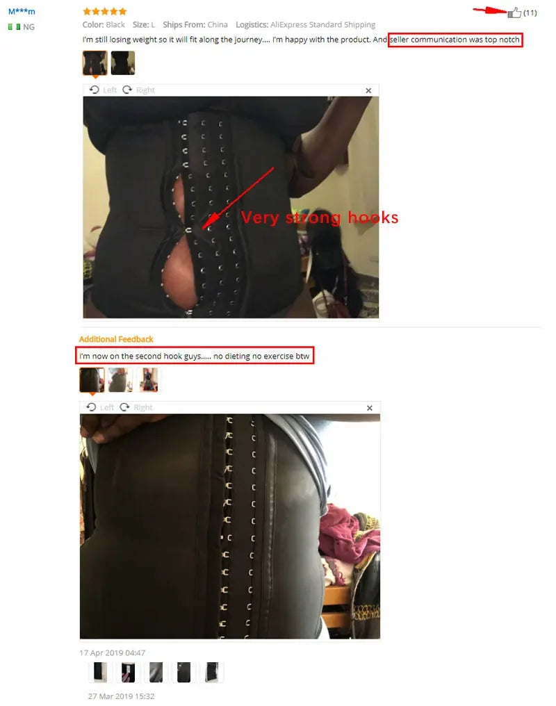 Latex Waist Trainer Corset – 9-Steel Bone Body Shaper