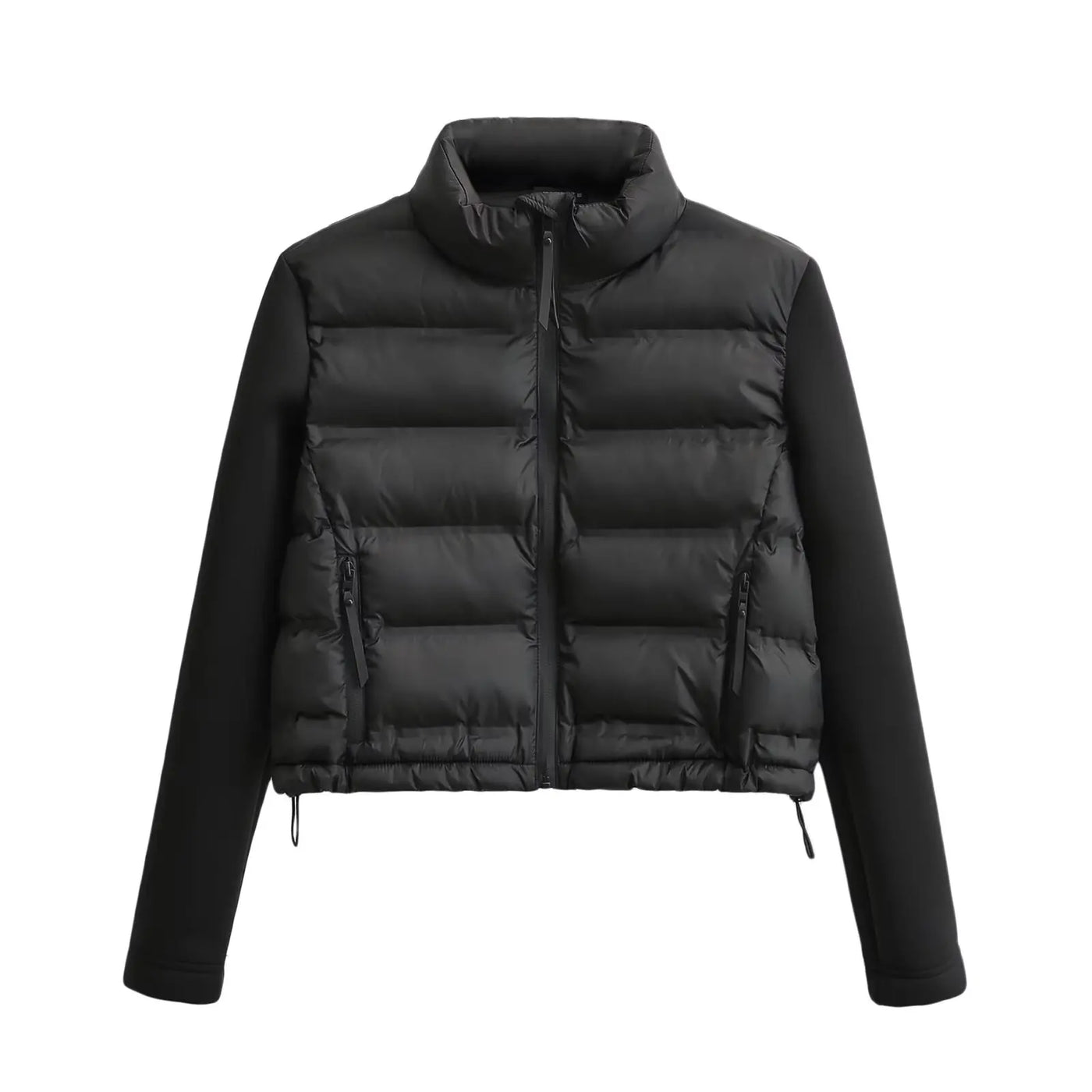 Splice short cotton jacket
