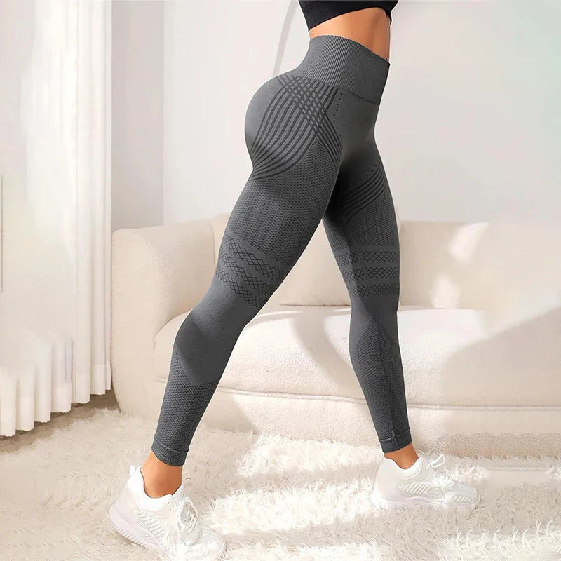 High Waist Seamless Leggings – Breathable Workout Wear