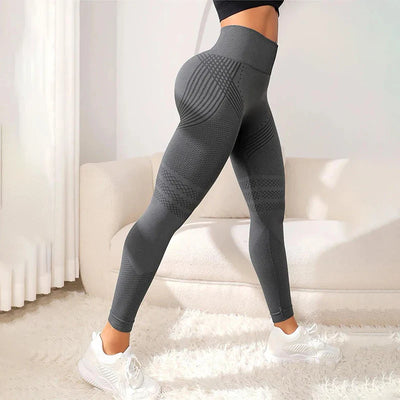 High Waist Seamless Leggings – Breathable Workout Wear