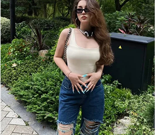 Seamless Ribbed Shaper Bodysuit