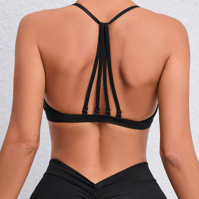 Seamless Adjustable Sports Bra