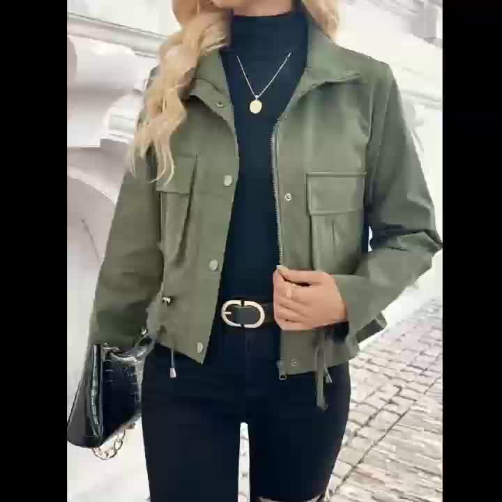 Short Windbreaker Jacket