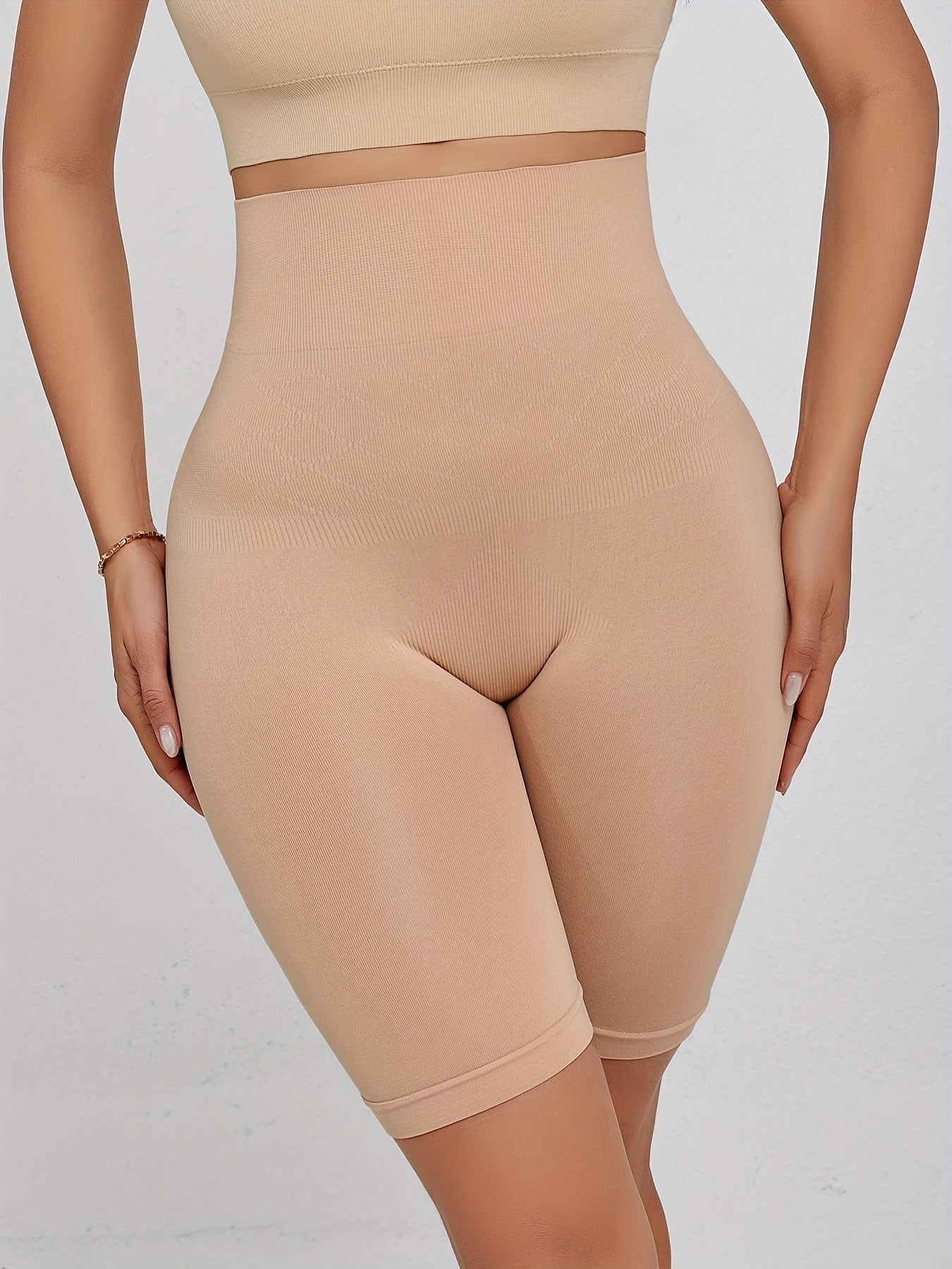 High-Waist Tummy Control Shapewear Shorts