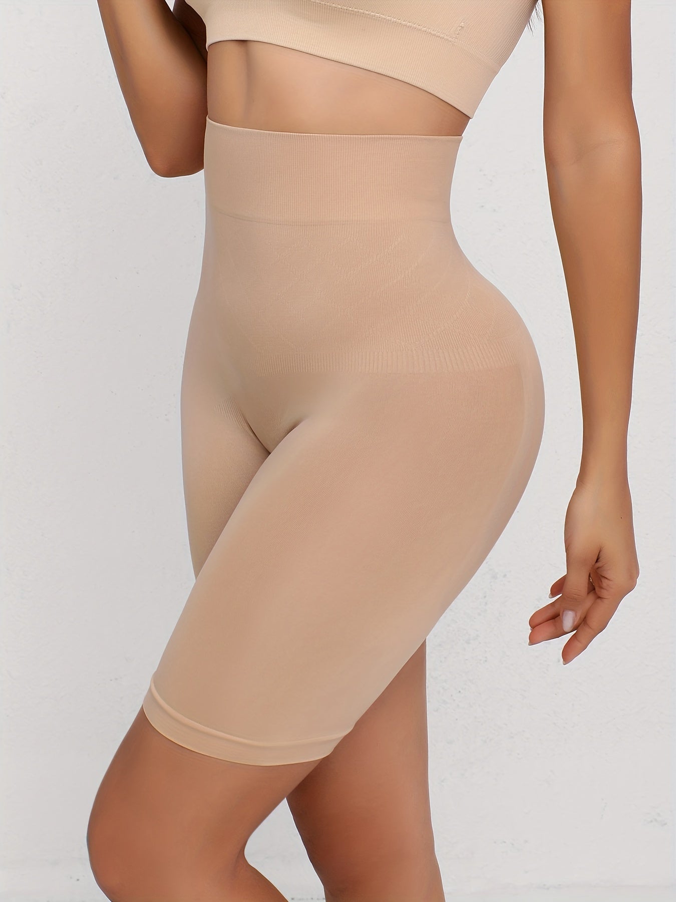 High-Waist Tummy Control Shapewear Shorts